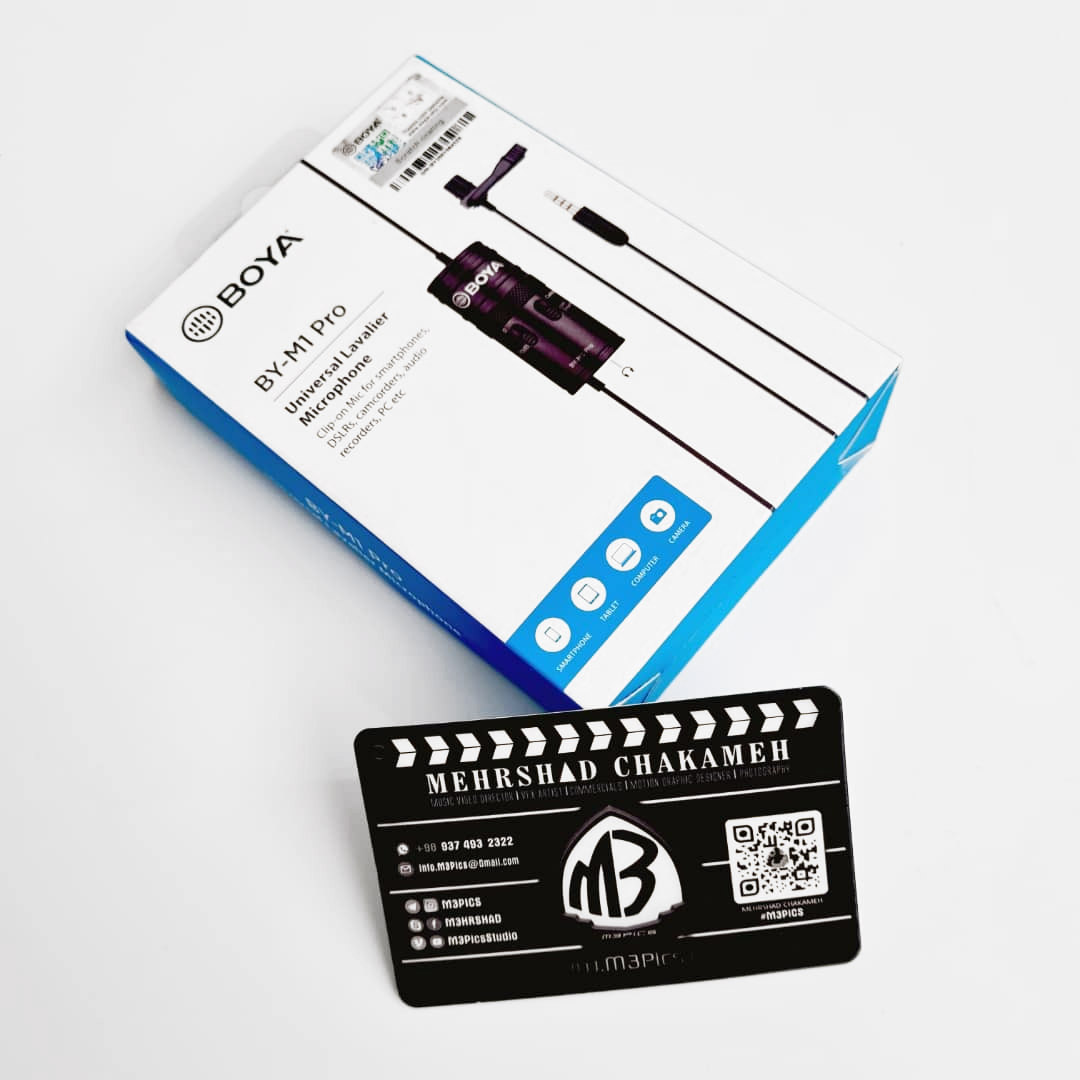 میکروفون یقه ای Boya M1 Pro اصلی ورژن 2020