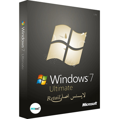 لایسنس ویندوز Windows 7 Ultimate ( نسخه Retail ) اورجینال